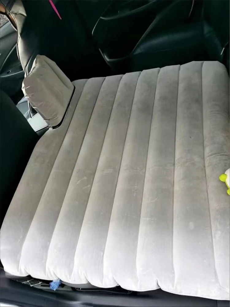 Car Air Mattress Travel Bed Split body Cushion Outdoor Sports Pad Inflatable Car Bed Back Seat Air New