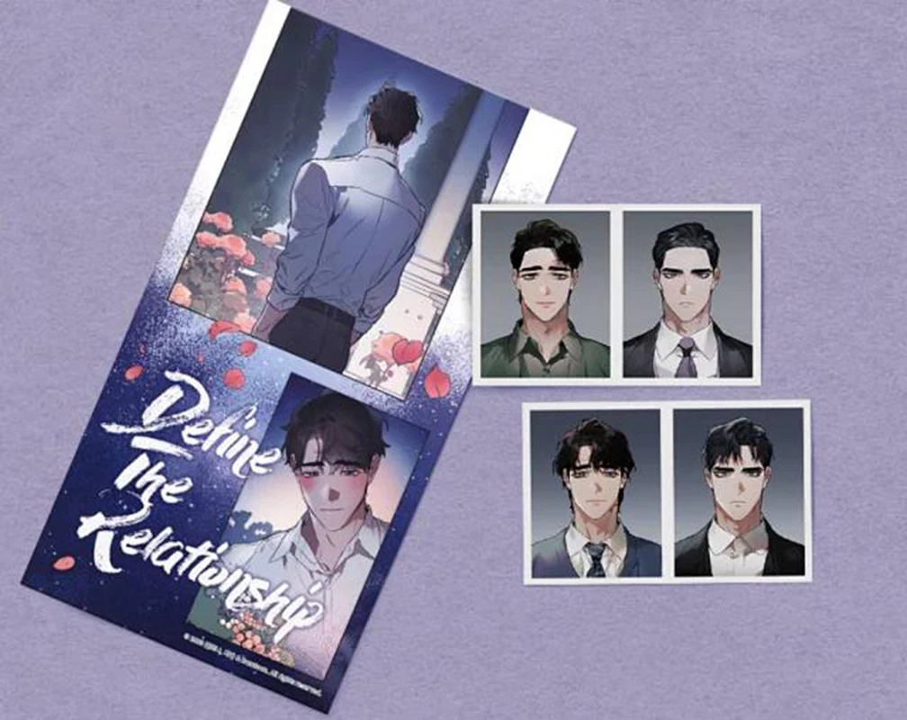 

[Официальный Подлинный] lezhin корейский BL аниме Подчеркивает отношения акриловая стойка, фото ID, наклейка