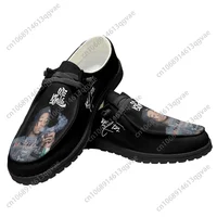 Wiz American Rapper Khalifa Singer Casual Shoes Flat Shoe Men Woman Breathable Outdoor Lightweight Footwear Custom Made Shoes 2
