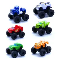 Blaze Machines Car Toys Russian Miracle Crusher Truck Vehicles Figure Blazed the monster Toy for Children Gifts Kid Toy 1