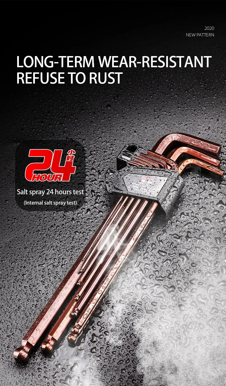 S9d9197ccfe06499485a6d8431ef18ab85 L Type Hand Tools Kit Allen Key Set Hex Wrench Screwdriver Set Hexagon Spanner Universal Ball End Torx Star Keys Tool Mallzona