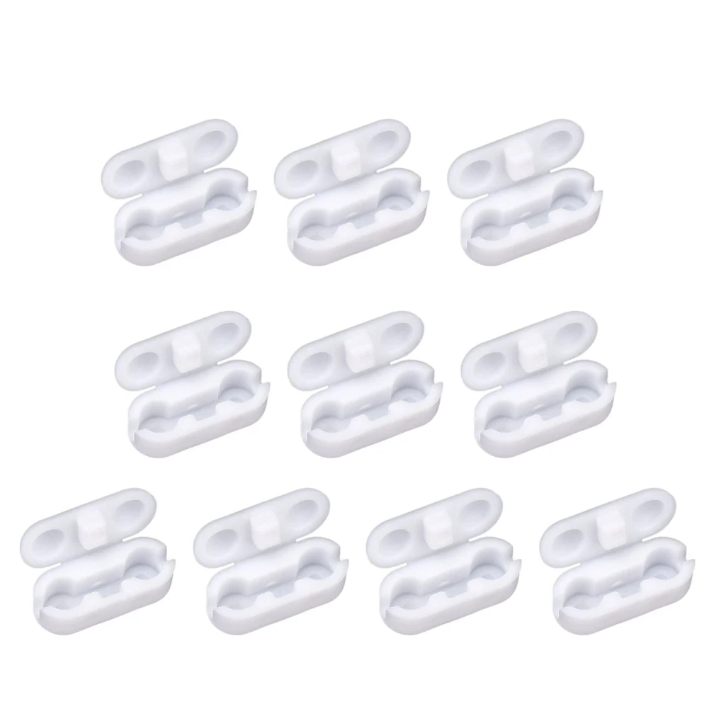 10 Pcs Chain Connectors Clips Plastic Roller Blind Connector Cord Joiner Spare Curtain Home Decor Shutters Pull Cord Connector