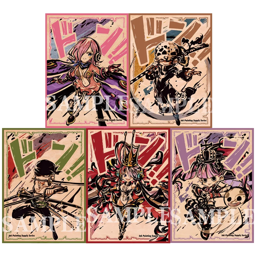 60pcs 67x92mm Anime One Piece Card SleevesOne Piece/Uta/Perona/Zoro/Ro  Cover for PKM/TPCG/MTG PKM Game Cards Protective Case - AliExpress 26