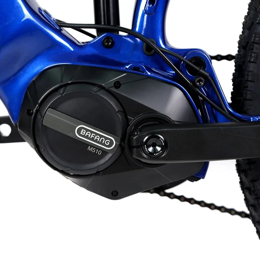 TWITTER New EM6-M6100-12S/M510+48V15A Aluminum Alloy Mountain Bicycle Hydraulic Disc Brake Samsung Lithium Battery 27.5/29inch