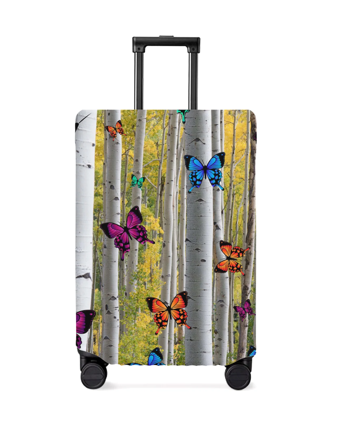 juste-de-protection-elastique-pour-bagages-de-voyage-papillon-bouleau-foret-etui-anti-poussiere-manchon-de-protection-accessoires-de-valise-document