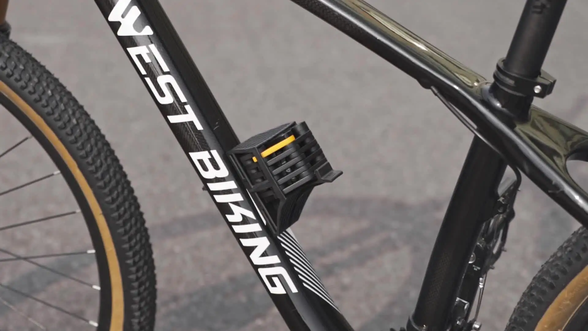 WEST BIKING Bike Foldable Password Lock Anti-theft E-Bike Chain MTB Padlock Motorcycle Safety Portable Locks Bicycle Accessories_voghion.com