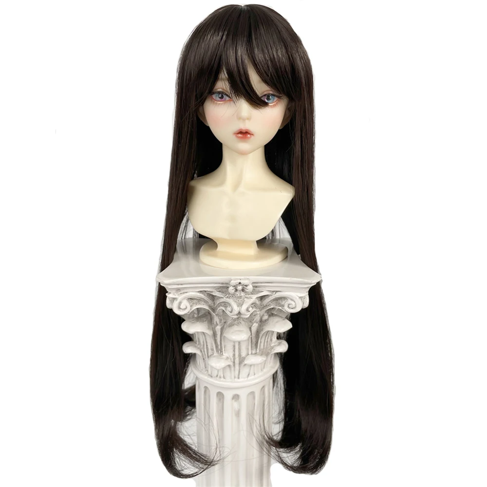 

2023 New Style 1/3 High Temperature Wire Fashion BJD Silk Wig For Doll Hair Wig