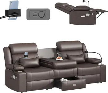 Home Theater Recliner Sofa 1