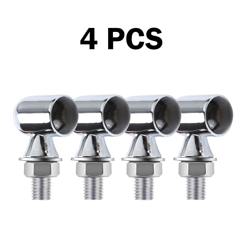 4pcs Chrome