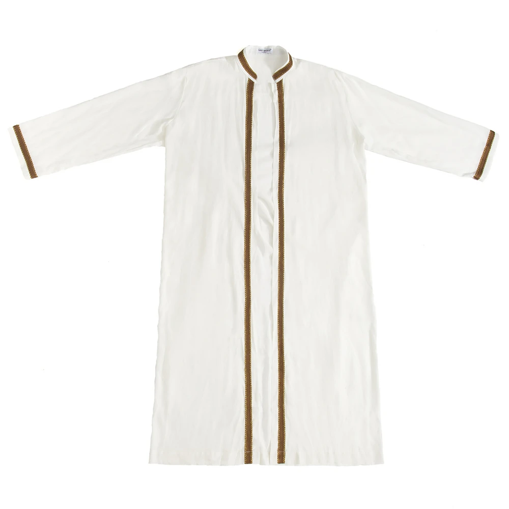 Muslim Men Jubba Thobe Traditional Islam Clothing Ramadan Kaftan Robe Saudi Open Abaya Caftan Jubah Dubai Arab Dress Middle East