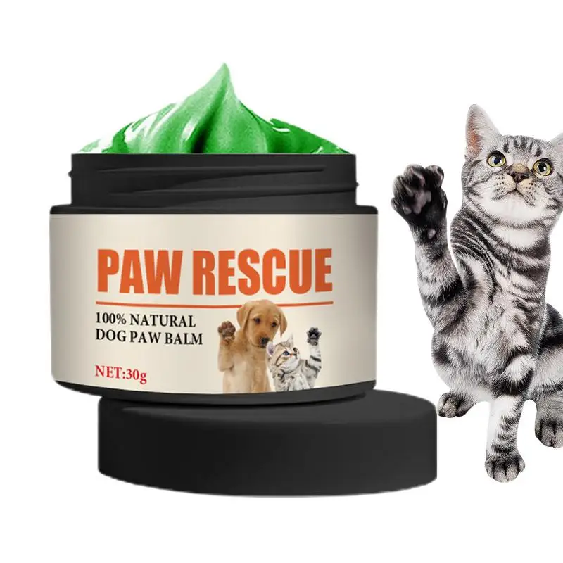 

Cat Paw Pad Balm 30g Long-Lasting Repair Cream For Pet Paws Health Supplies For Dogs Gentle Moisturizing Cream For Medium-Sized