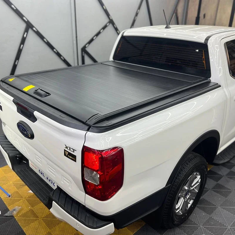 pickup tail box truck bed roller shutter lid tonneau cover for navara np300 frontier nissan d40 d22 d23