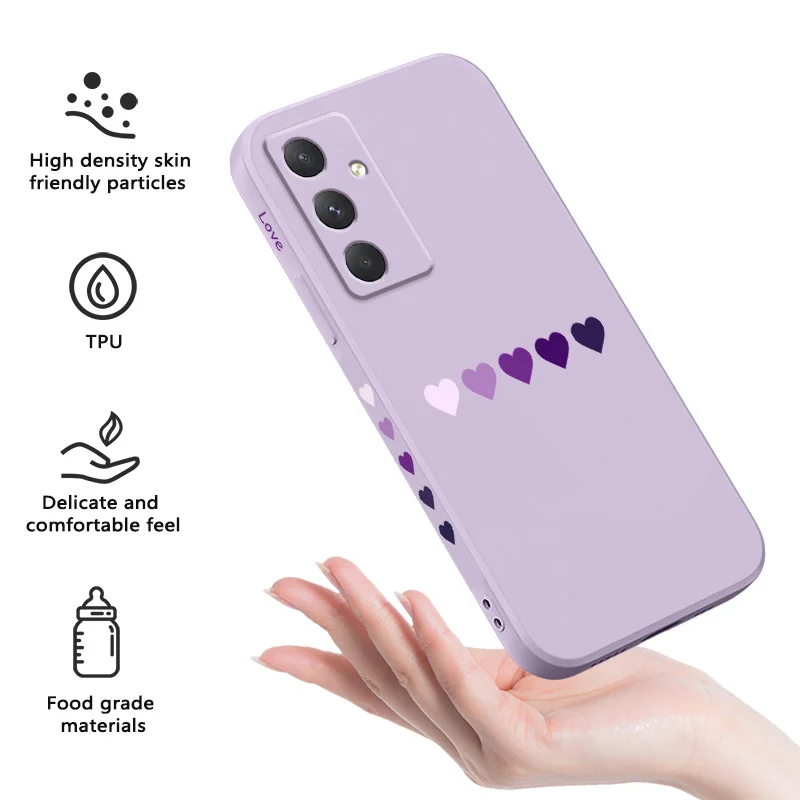 Gradient Heart Phone Case - Abstract Love Design