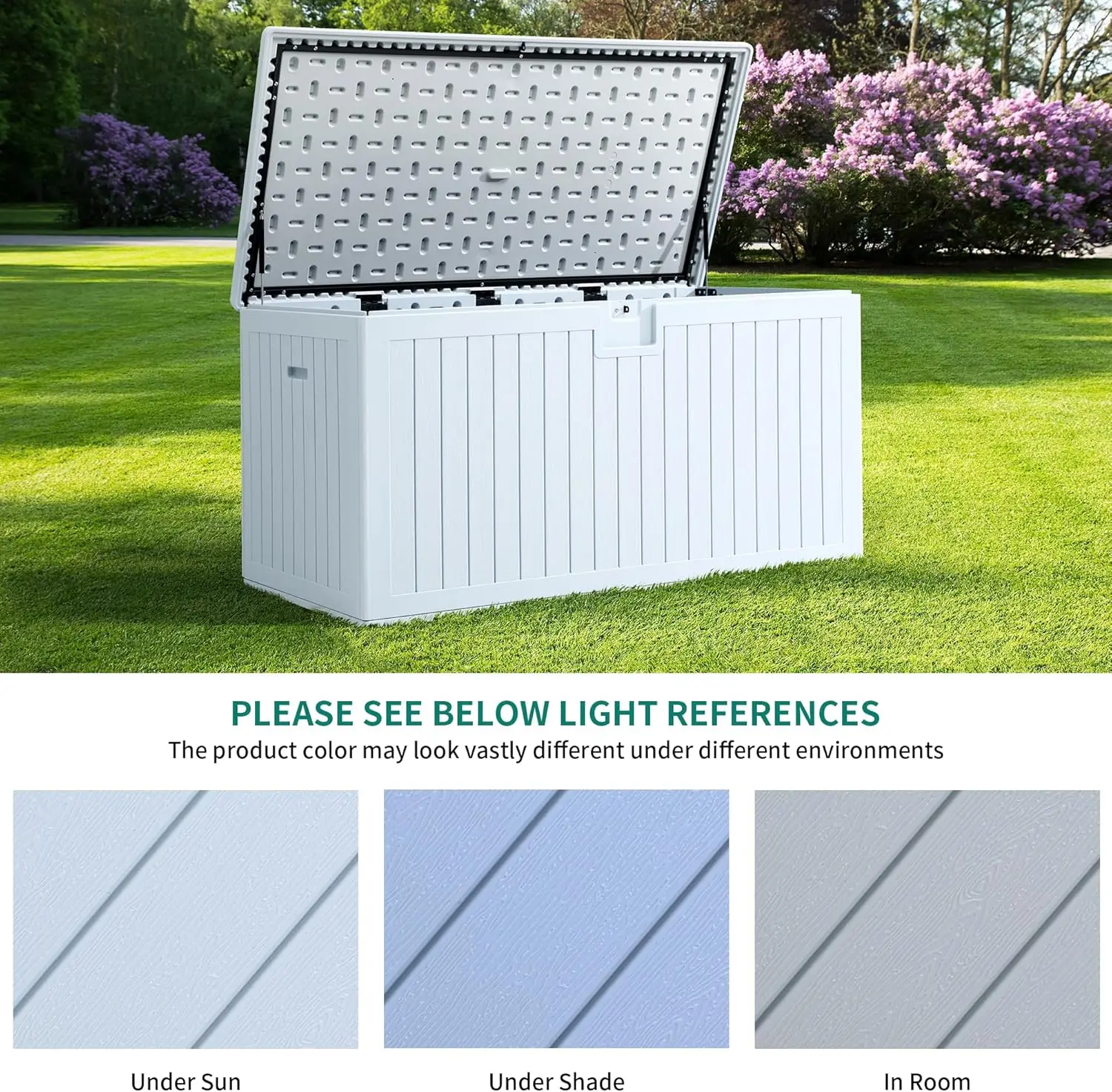 XXL 230 Gallon Large Deck Box 2