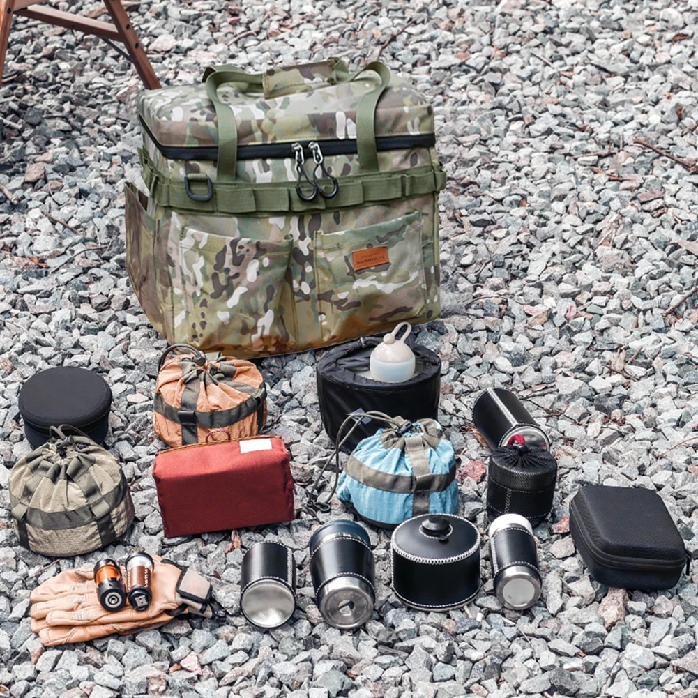 20/32/47L Tactical Camping Bag Tableware Storage Bag Mountaineering Travel Outdoor Sports Molle Rucksack Hunting Luggage