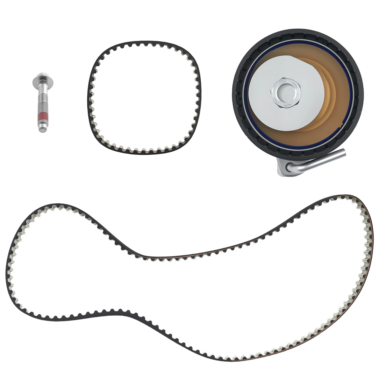 Timing Belt Kit w/ Oil Pump Belt & Oil Filter For Ford Focus EcoSport Fiesta 1.0