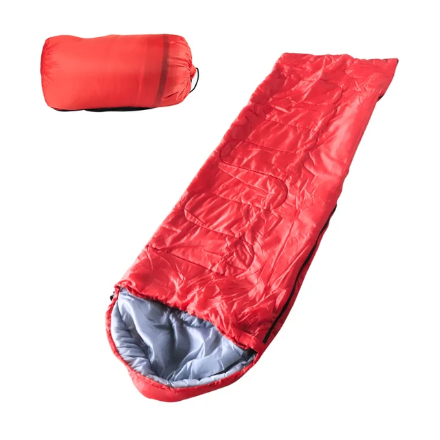 Saco de dormir doble para acampar de 4 Estaciones, sobre cálido y frío,  bolsas de dormir de algodón para viajes al aire libre y senderismo -  AliExpress