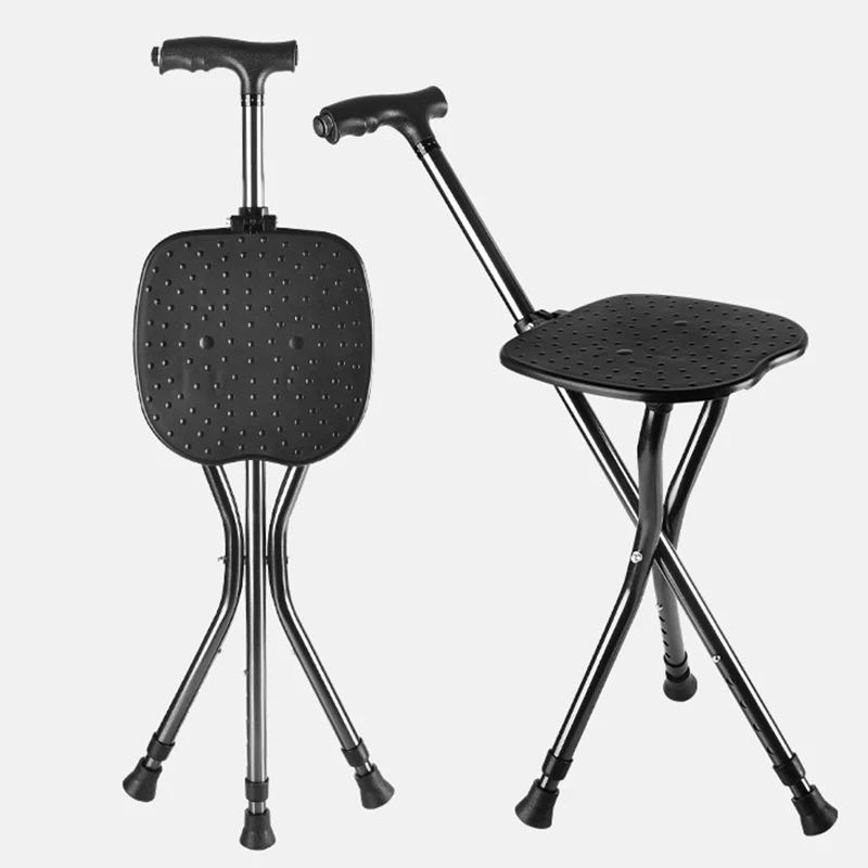 Outdoorhomecrutchesfoldingcanemultifunctionalfoldingcrutchstool