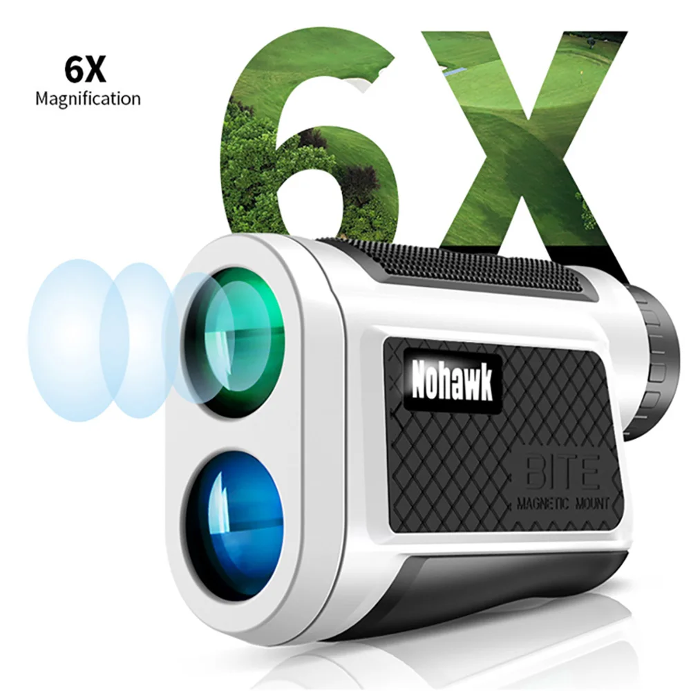 

Laser Golf Rangefinder with Slope Flag Lock Vibration Rechargeable Range Finders with Magnet Stripe Golf Accessories Tournament