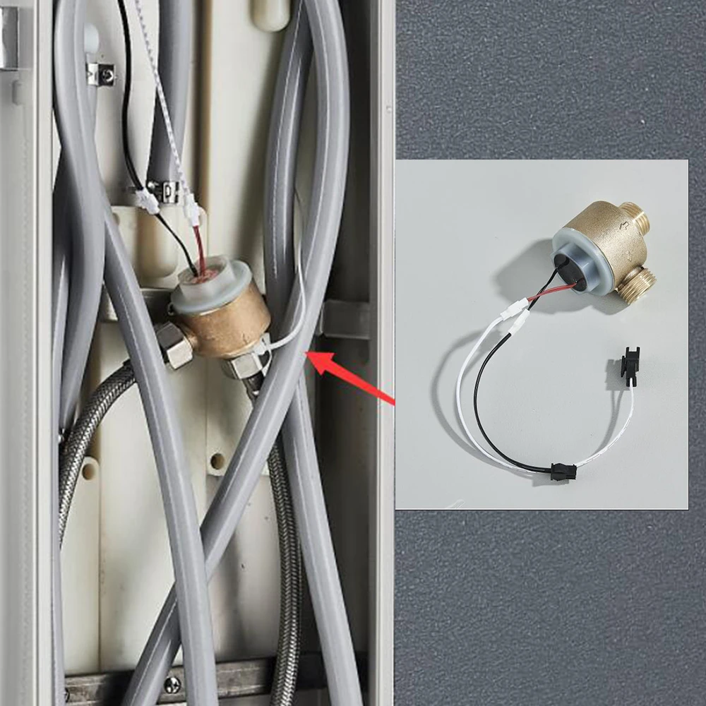 Shower screen accessories motor and LED shower screen accessories
