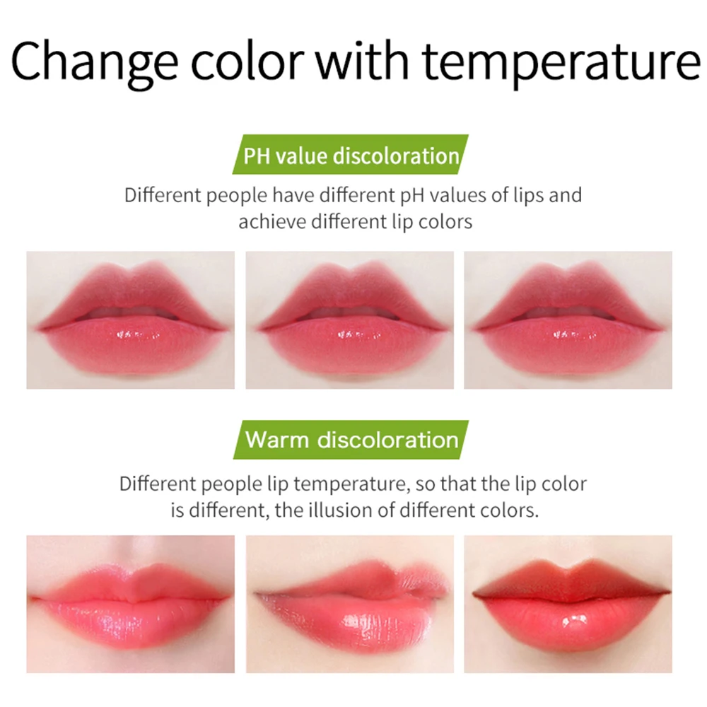 Color Change Lipstick Carotene Blood Orange Carrot Red Cherry Mood