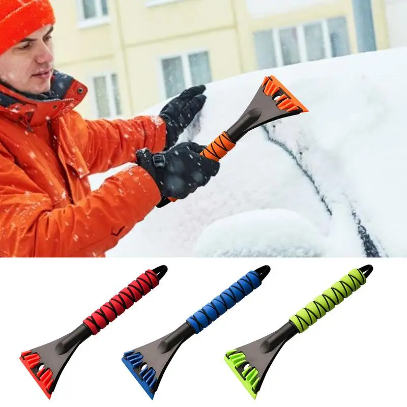 Car Snow Shovel Non-Slip Winter Ice Scraper Anti-Scratch Car Accessories Multifunctional Snow Scraper For Remove Frost