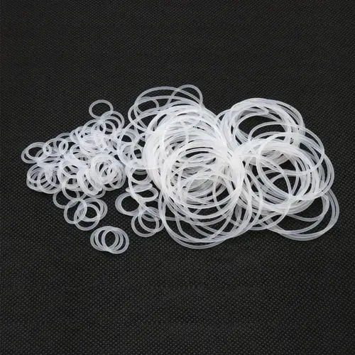 10/50Pcs White Silicone VMQ O-Ring Gasket CS 1mm OD 3 ~ 50mm Food Grade Waterproof Washer Nontoxic Silicone Rubber Sealing Ring - Image 5