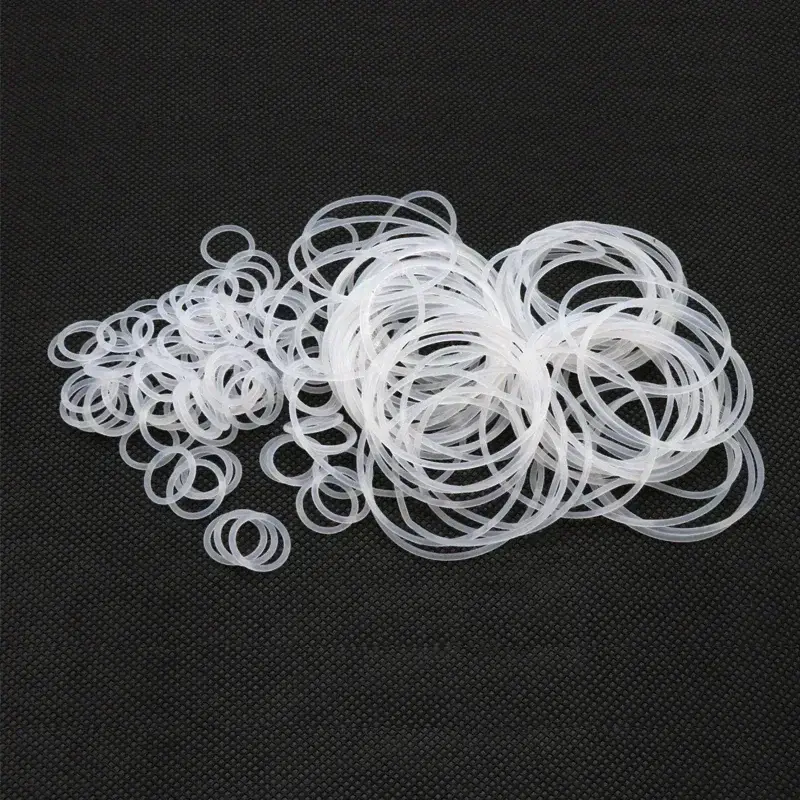 10/50Pcs White Silicone VMQ O-Ring Gasket CS 1mm OD 3 ~ 50mm Food Grade Waterproof Washer Nontoxic Silicone Rubber Sealing Ring - Image 5