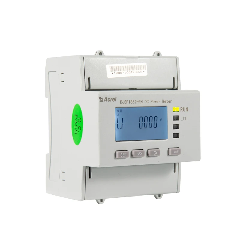 Acrel  DC energy meter DJSF1352-RN-P1 infrared commnuication class 1 accuracy Used in building automation, etc.