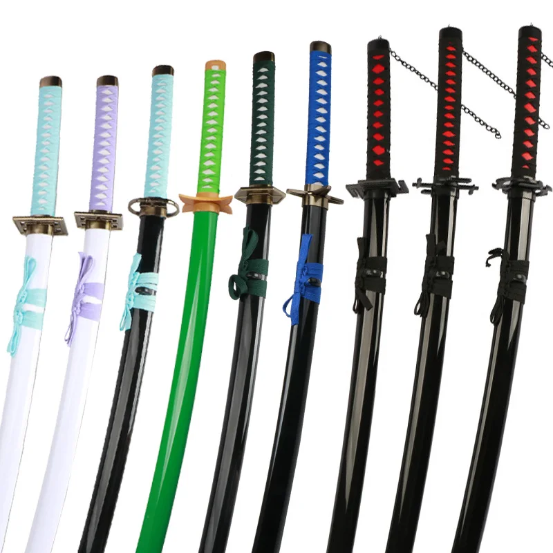 104cm Katana Sword Bleach Kurosaki Ichigo Katana Wooden Role-Playing Anime Weapon Sword Toy Katana Prop 6