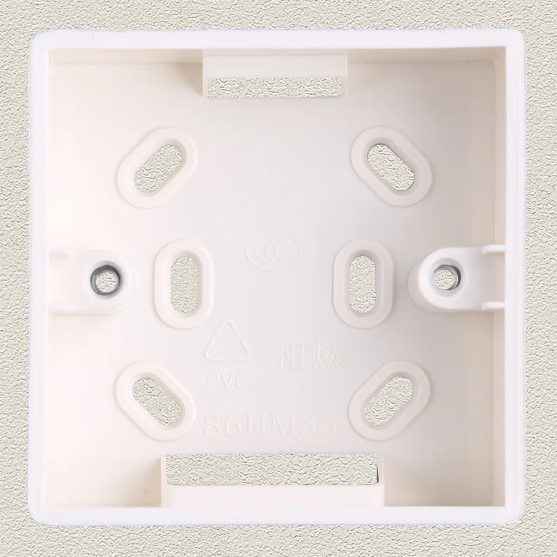 Wall-Mounted Thermostat Junction Box - 3.3cm Deep Fire-Rated Enclosure For Controllers - View #12