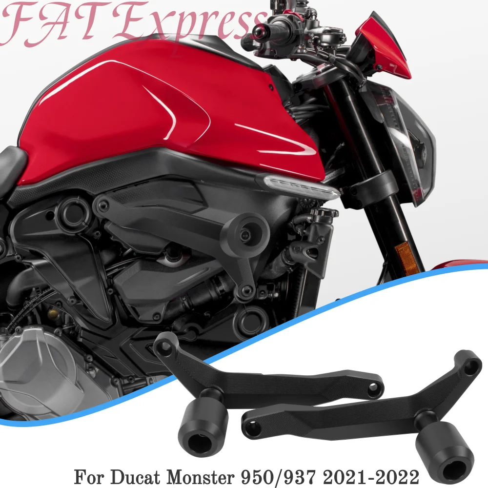 

For Ducati Monster 950 937 Monster937 2021 2022 Motorcycle Falling Protection Frame Slider Fairing Guard Crash Pad Protector