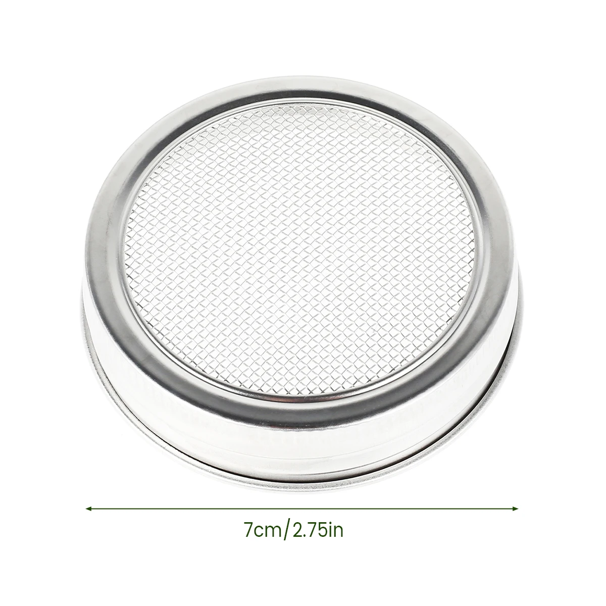 Stainless Steel Seed Sprouter Lid with Screen for Wide Mouth Mason Jars