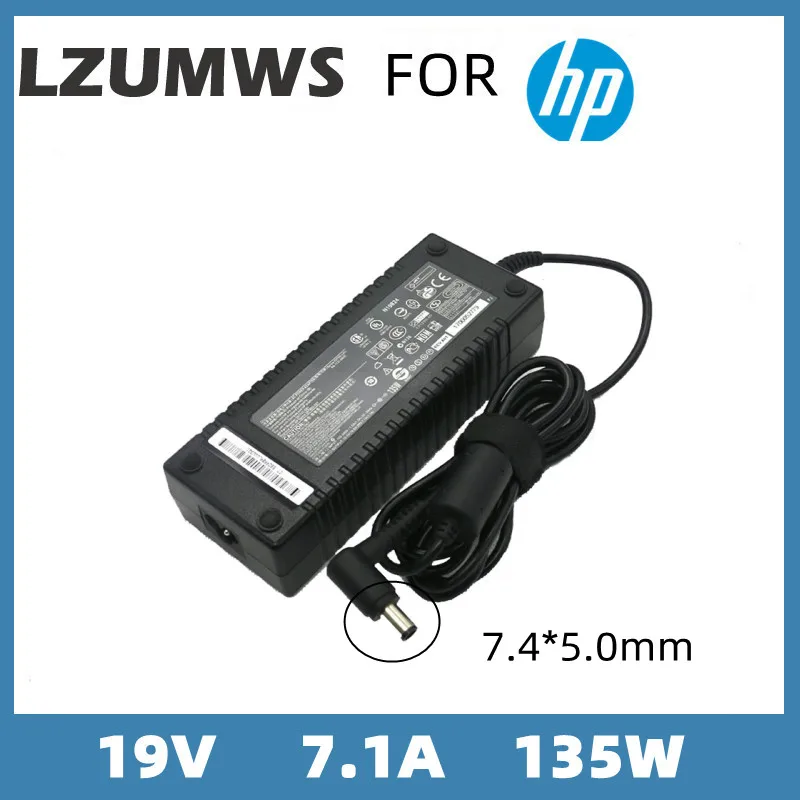 

19V 7.1A 135W 7.4*5.0MM Laptop Adapter For HP Compaq NX7400 NX6310 NC6400 PA-1131-08HC 397747-001 397803-001 384023-003 Charger