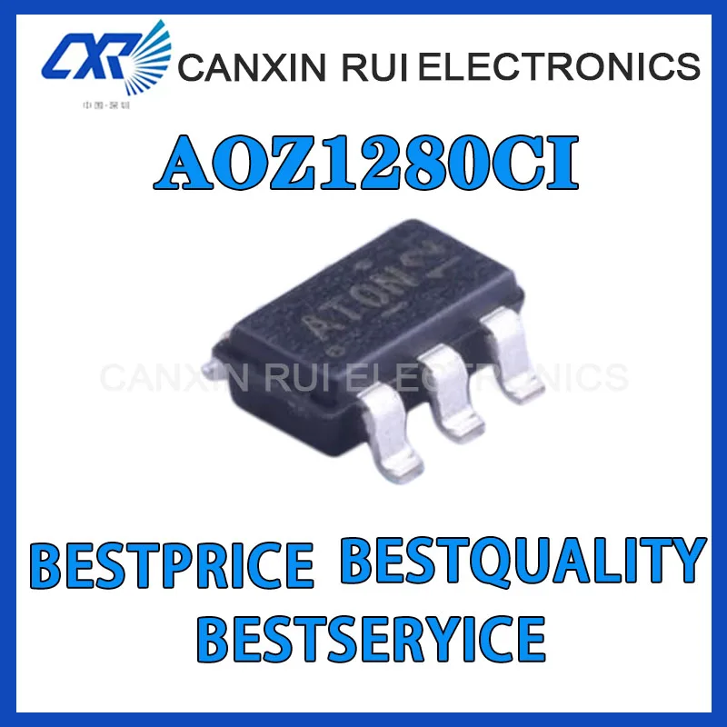 

100% new origina AOZ1280CI AOZ1280 screen printing AX SOT23-6 regulator chip