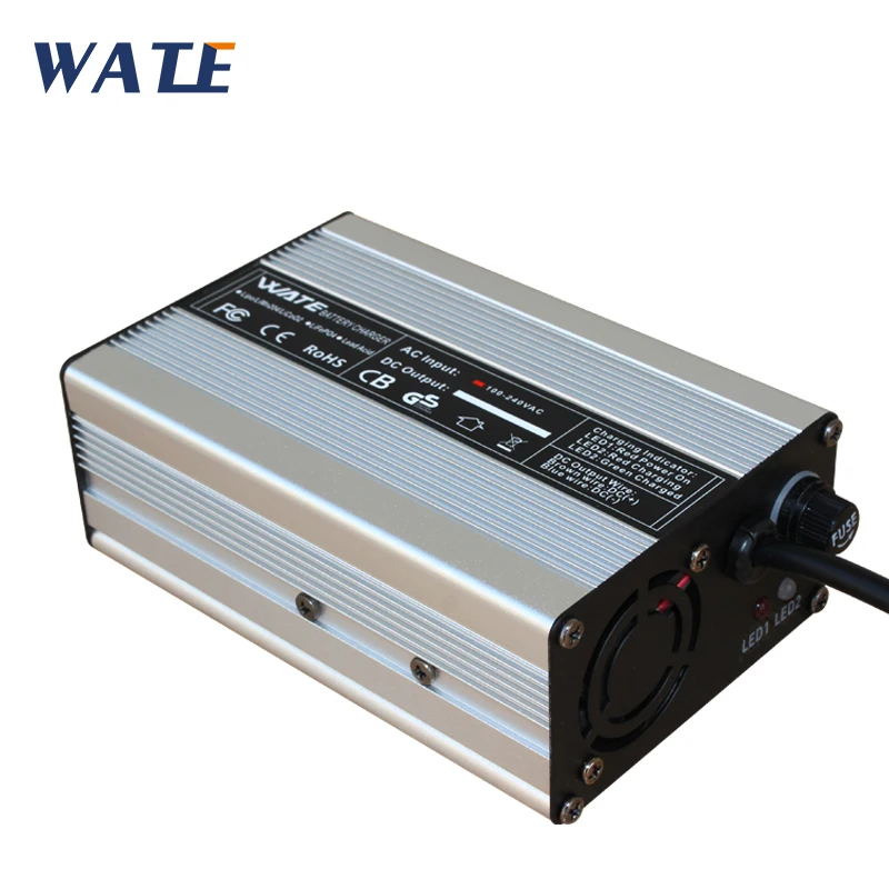 

71.4V 4A Charger Smart Aluminum Case Is Suitable For 17S 62.9V Outdoor Lithium Ion Battery Car Balance Car Safe And Stable