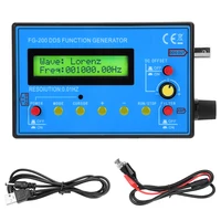 0.01Hz-500KHz FG-200 DDS Function Signal Generator Frequency Counter Signal Source Module Sine+Square+Triangle+Sawtooth Waveform 2