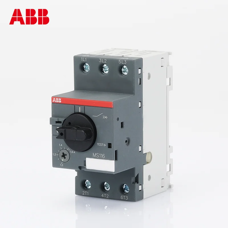Description Picture 2 of itemABB MS116 Motor Protector Circuit Breaker Switch MS116-0.4A 0.63A 1A 1.6A 2.5A 4A 6.3A 10A 12A 16A 20A 25A 32A