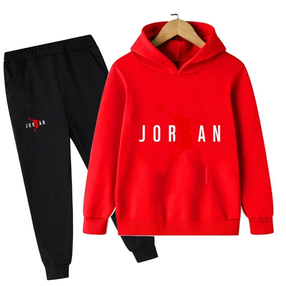 Kids Clothing Set, Kids Sports Suit, Children Sports Suit, Sportswear Hoodie + Trousers
