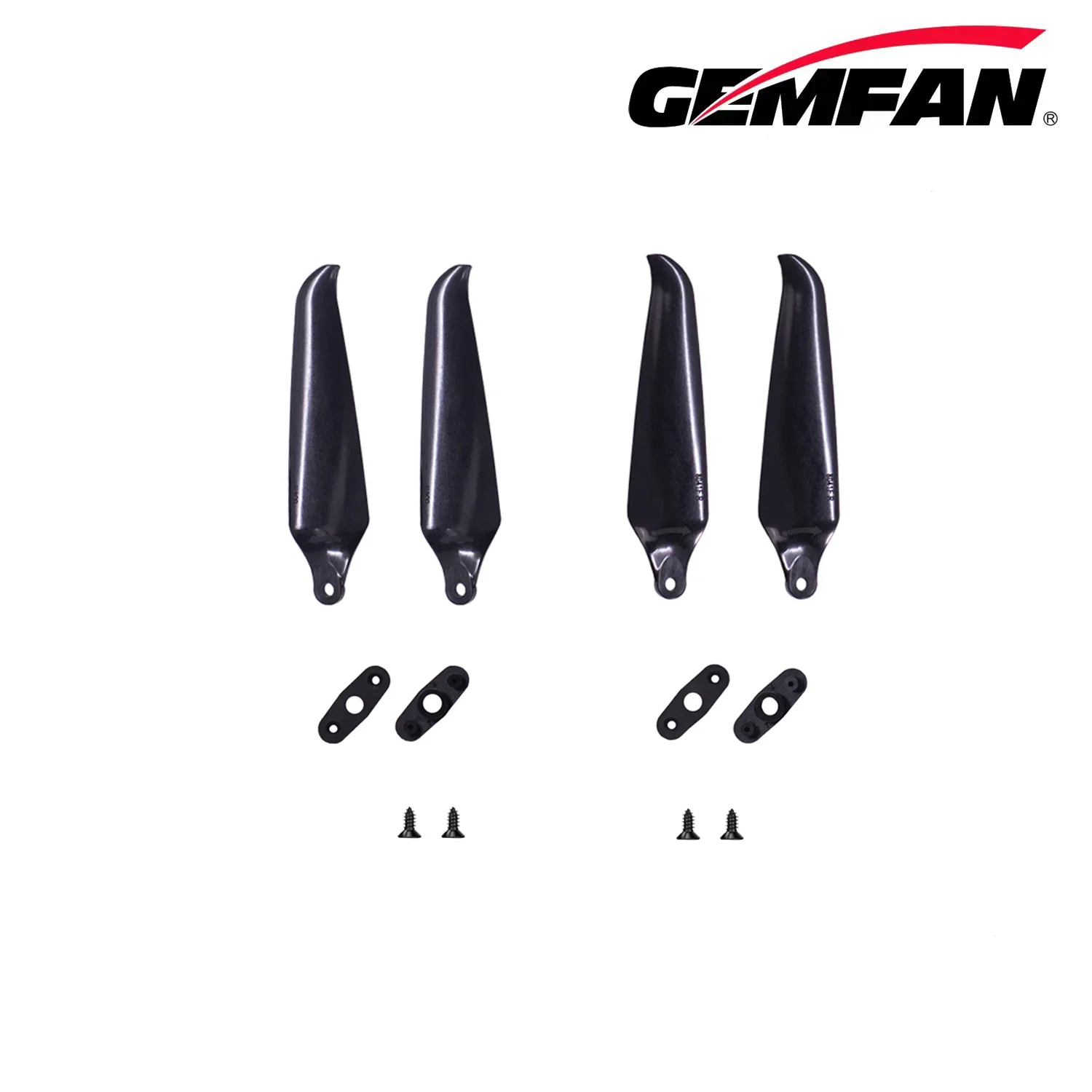 Hélice pliable Gemfan F8041 8 pouces 2/3 pales fibre verre nylon pour drone FPV longue portée
