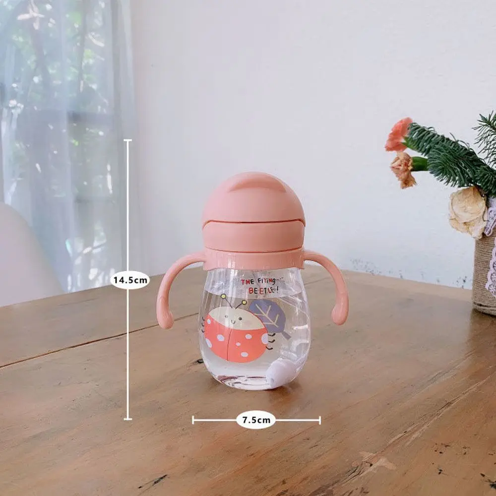 Kids Cartoon Straw Bottle 4