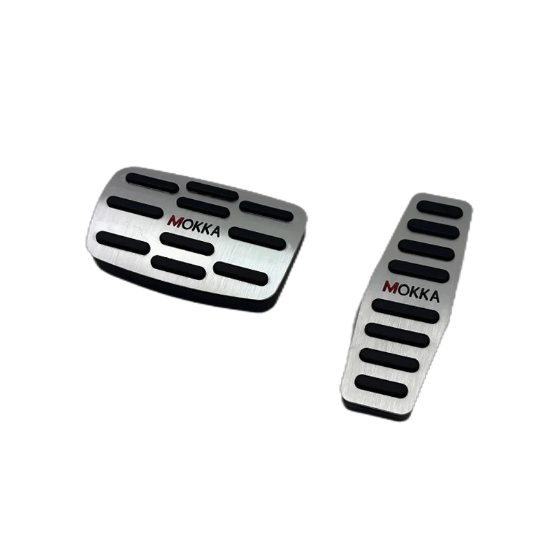 Car Aluminum Alloy Gas Accelerator Brake Pedal For Opel Mokka 2012 2013 2014 2015 Accessories