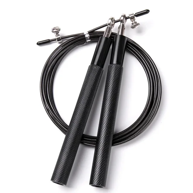 Crossfit Jump Rope Professional Speed Bearing Skipping Fitness Workout Training Equipement MMA Boxing Home Exercise