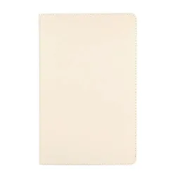 Premium 360° Rotating Leather Stand Case for Redmi Pad 2 SE 2026 (White)