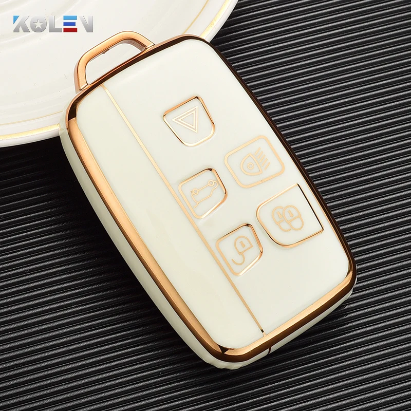 Premium TPU Car Remote Key Case Cover with Guitar Design