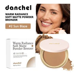Warm Radiance Soft - Matte Bronzing Powder with Buildable Coverage (Sun Blaze)