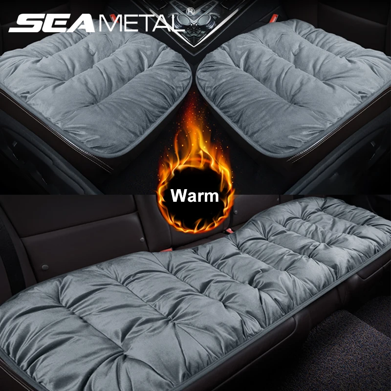Ultra Soft Plush Winter Car Seat Cover Warm Cushion