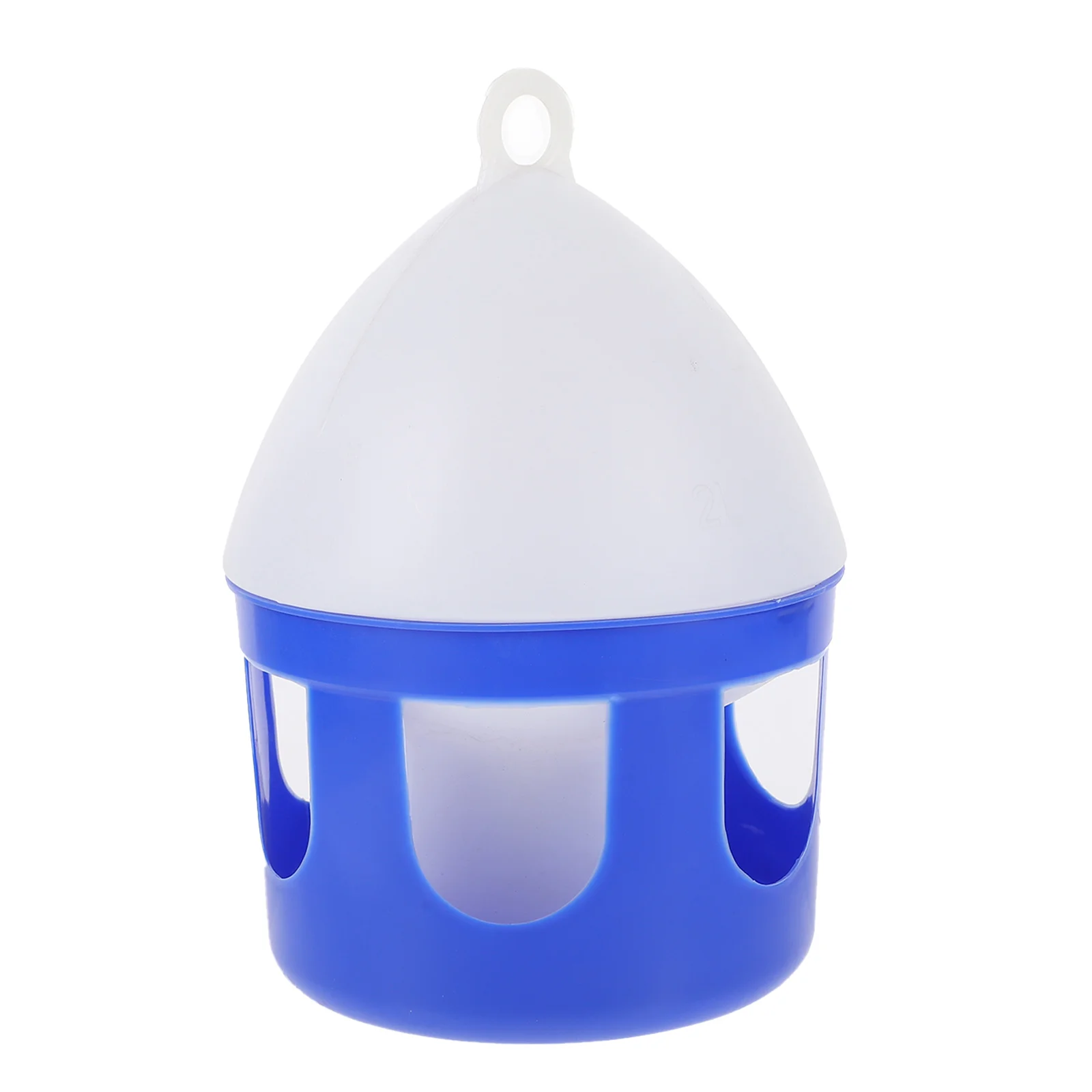 

Parakeet Feeder Bird Cage Feeder Plastic Drinker Handle Large Capacity Bird Pigeon Feeder Water Dispenser Waterer Pigeon