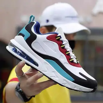 Unisex Large Size Sports Shoes Breathable Comfortable Spring Autumn Fashionable Casual Mesh Air Cushioning Low Top Sneakers 1