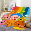 warm Cartoon soft plush Cute blanket suitable for sofa living P-Plim room office baby bedroom travel Plim gift Flannel 5